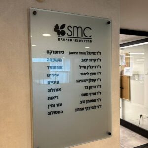שלט זכוכית 2